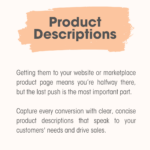 Our Services: Product Descriptions