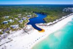 Coastal Dune Lake and Gulf of Mexico, Florida