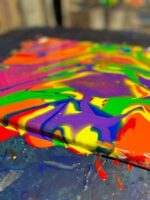 Acrylic Pouring on Canvas