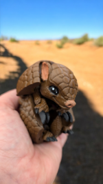 3D printed Armadillo