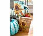 Journal Art Kit featuring “Sunflower” Decoupage Paper