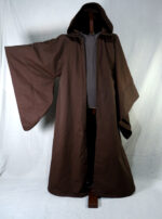 High Councilor Robe in brown twill.