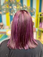 bright violet, purple hair color